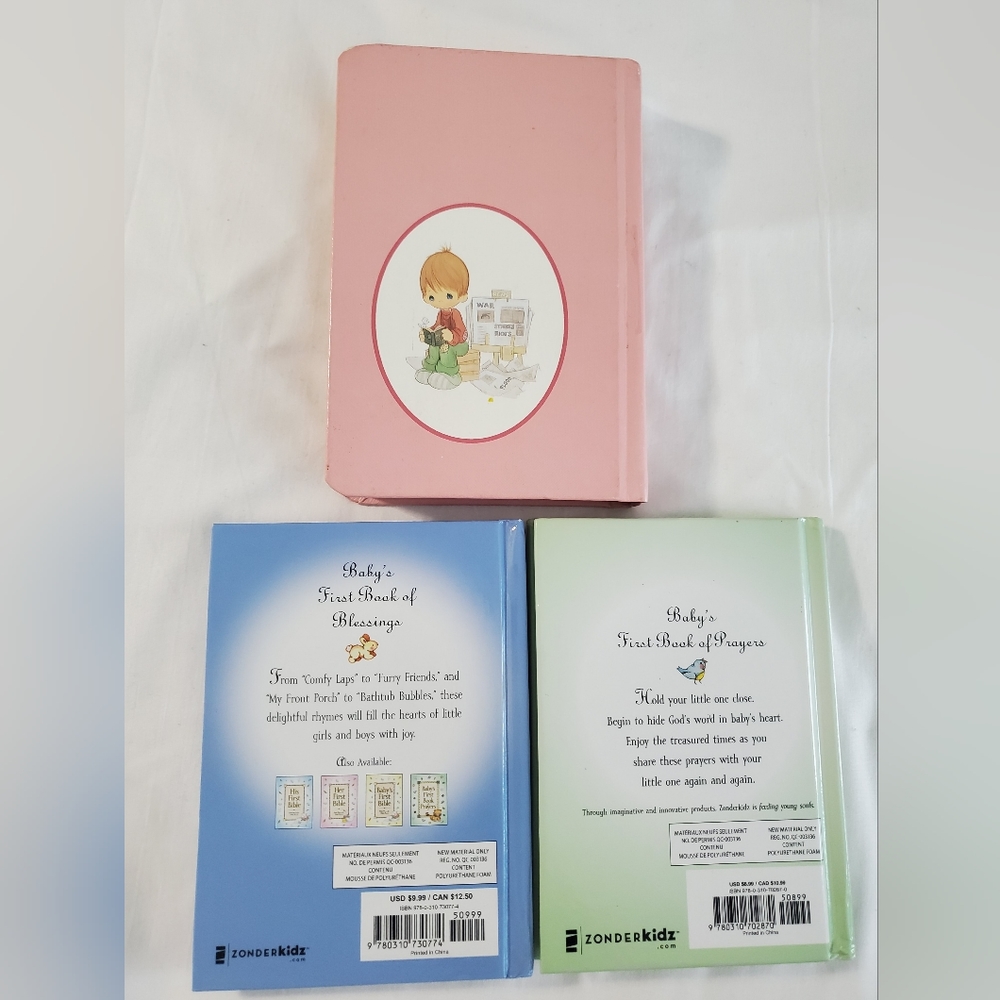 : * Precious moments king james bible & baby first book of blessings & prayers - Picture 10 of 15